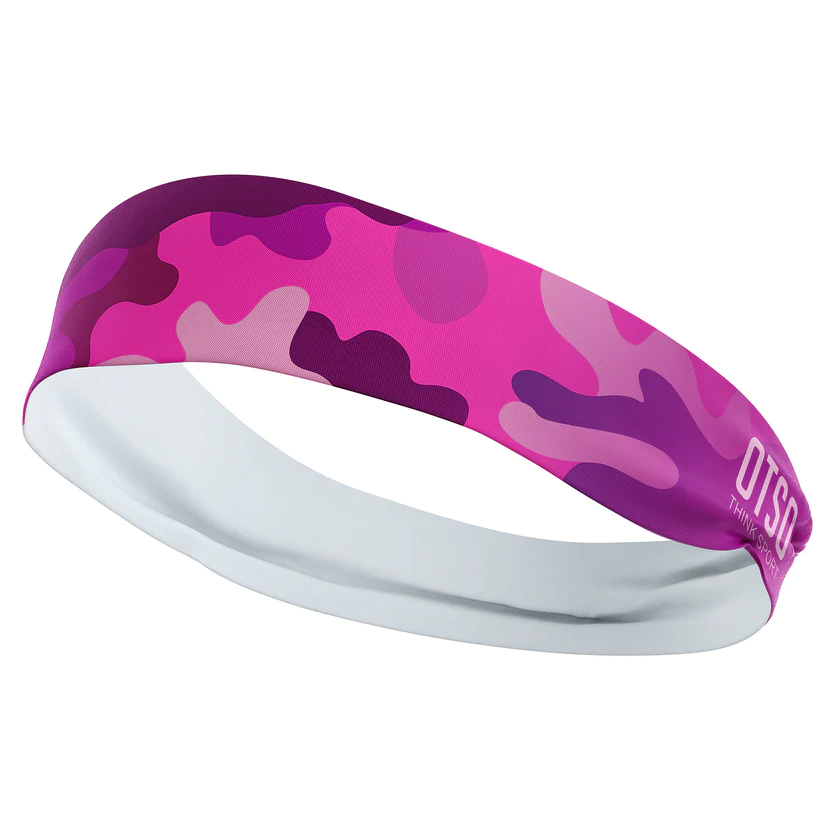 Pink Camo Headband - 12 cm