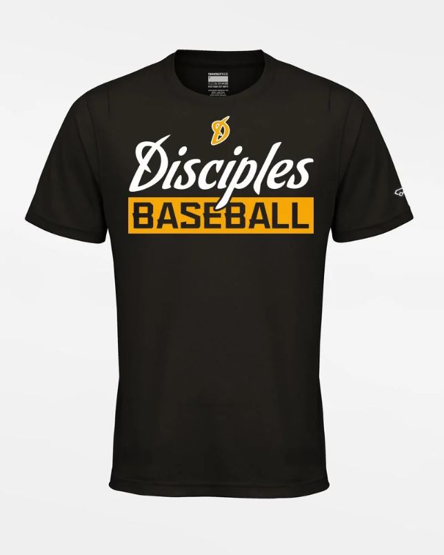 BASIC FUNCTIONAL T-SHIRT "München Haar Disciples", SCHWARZ