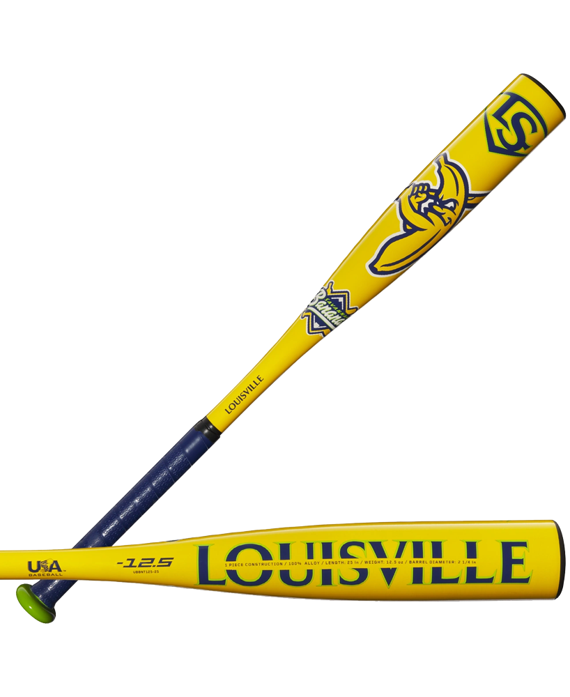 2025 Baseballschläger Louisville Slugger SAVANNAH BANANAS T-Ball 24" (-12,5)